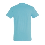 T-shirt unisexe personnalisé 100% coton 190 g/m² SOL'S Imperial couleur bleu ciel vue arrière