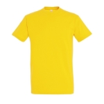 T-shirt unisexe personnalisé 100% coton 190 g/m² SOL'S Imperial couleur jaune foncé