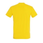 T-shirt unisexe personnalisé 100% coton 190 g/m² SOL'S Imperial couleur jaune foncé vue arrière