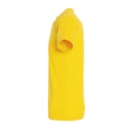 T-shirt unisexe personnalisé 100% coton 190 g/m² SOL'S Imperial couleur jaune foncé vue latérale