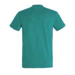 T-shirt unisexe personnalisé 100% coton 190 g/m² SOL'S Imperial couleur vert émeraude vue arrière