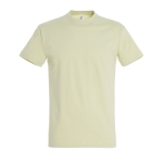 T-shirt unisexe personnalisé 100% coton 190 g/m² SOL'S Imperial couleur jaune clair huitième vue
