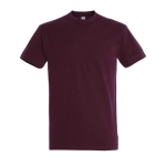 T-shirt unisexe personnalisé 100% coton 190 g/m² SOL'S Imperial couleur grenat huitième vue