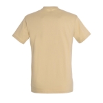 T-shirt unisexe personnalisé 100% coton 190 g/m² SOL'S Imperial couleur marron clair vue arrière