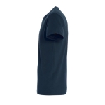 T-shirt unisexe personnalisé 100% coton 190 g/m² SOL'S Imperial couleur bleu pétrole vue latérale