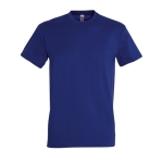 T-shirt unisexe personnalisé 100% coton 190 g/m² SOL'S Imperial couleur bleu ultramarine