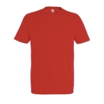 T-shirt unisexe personnalisé 100% coton 190 g/m² SOL'S Imperial couleur rouge désaturé dixième vue