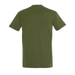 T-shirt unisexe personnalisé 100% coton 190 g/m² SOL'S Imperial couleur vert olive vue arrière
