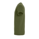 T-shirt unisexe personnalisé 100% coton 190 g/m² SOL'S Imperial couleur vert olive vue latérale