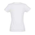 T-shirt pour femmes 100% coton 190 g/m² SOL'S Imperial couleur blanc vue latérale