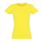 T-shirt pour femmes 100% coton 190 g/m² SOL'S Imperial couleur jaune sixième vue