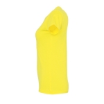T-shirt pour femmes 100% coton 190 g/m² SOL'S Imperial couleur jaune vue arrière