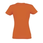 T-shirt pour femmes 100% coton 190 g/m² SOL'S Imperial couleur orange vue arrière