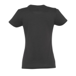 T-shirt pour femmes 100% coton 190 g/m² SOL'S Imperial couleur gris foncé vue arrière