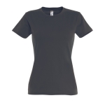T-shirt pour femmes 100% coton 190 g/m² SOL'S Imperial couleur titan