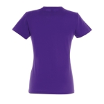 T-shirt pour femmes 100% coton 190 g/m² SOL'S Imperial couleur violet vue arrière