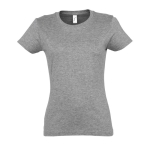 T-shirt pour femmes 100% coton 190 g/m² SOL'S Imperial couleur gris chiné