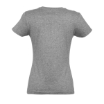 T-shirt pour femmes 100% coton 190 g/m² SOL'S Imperial couleur gris chiné vue latérale