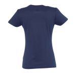 T-shirt pour femmes 100% coton 190 g/m² SOL'S Imperial couleur bleu marine vue latérale