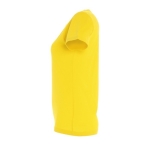 T-shirt pour femmes 100% coton 190 g/m² SOL'S Imperial couleur jaune foncé vue latérale
