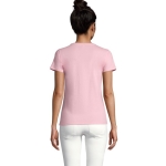 T-shirt pour femmes 100% coton 190 g/m² SOL'S Imperial couleur rose pastel vue photographique