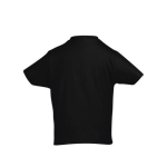 T-shirt pour enfants avec logo 100% coton 190 g/m² SOL'S Imperial couleur noir vue arrière