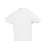 T-shirt pour enfants avec logo 100% coton 190 g/m² SOL'S Imperial couleur blanc vue arrière