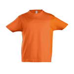 T-shirt pour enfant avec logo 100 % coton 190 g/m² SOL'S Imperial couleur orange