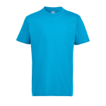 T-shirt pour enfant avec logo 100 % coton 190 g/m² SOL'S Imperial couleur cyan