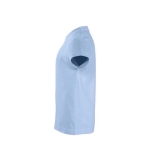 T-shirt pour enfants avec logo 100% coton 190 g/m² SOL'S Imperial couleur bleu pastel vue latérale