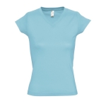 T-shirts pour femmes à col en V 100% coton 150 g/m² SOL'S Moon
