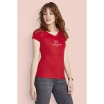 T-shirts pour femmes à col en V 100% coton 150 g/m² SOL'S Moon