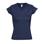 T-shirts pour femmes à col en V 100% coton 150 g/m² SOL'S Moon