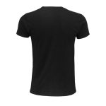 T-shirt unisexe en coton 100% biologique 140 g/m² SOL'S Epic couleur noir vue arrière