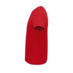 T-shirt unisexe en coton 100% biologique 140 g/m² SOL'S Epic couleur rouge vue latérale