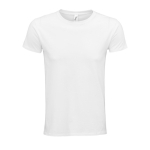 T-shirt unisexe en coton 100% biologique 140 g/m² SOL'S Epic couleur blanc neuvième vue