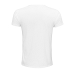 T-shirt unisexe en coton 100% biologique 140 g/m² SOL'S Epic couleur blanc vue arrière