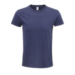 T-shirt unisexe en coton 100% biologique 140 g/m² SOL'S Epic couleur bleu marine
