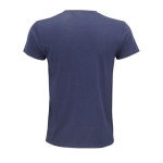 T-shirt unisexe en coton 100% biologique 140 g/m² SOL'S Epic couleur bleu marine vue arrière