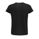 T-shirts personnalisés en coton biologique 150 g/m² SOL'S Crusader couleur noir vue arrière
