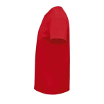 T-shirts personnalisés en coton biologique 150 g/m² SOL'S Crusader couleur rouge vue latérale