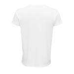 T-shirts personnalisés en coton biologique 150 g/m² SOL'S Crusader couleur blanc vue arrière