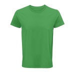 T-shirts personnalisés en coton biologique 150 g/m² SOL'S Crusader couleur vert huitième vue