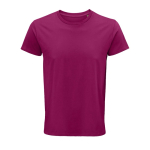 T-shirts personnalisés en coton biologique 150 g/m² SOL'S Crusader couleur fuchsia