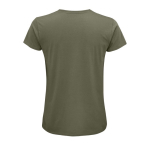 T-shirts personnalisés en coton biologique 150 g/m² SOL'S Crusader couleur kaki vue arrière