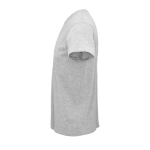 T-shirts personnalisés en coton biologique 150 g/m² SOL'S Crusader couleur gris chiné vue latérale