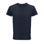 T-shirts personnalisés en coton biologique 150 g/m² SOL'S Crusader couleur bleu marine