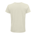 T-shirts personnalisés en coton biologique 150 g/m² SOL'S Crusader couleur naturel vue arrière