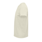 T-shirts personnalisés en coton biologique 150 g/m² SOL'S Crusader couleur naturel vue latérale