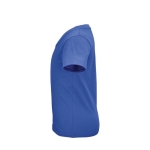 T-shirt pour enfants en coton 100% biologique 150 g/m² SOL'S Crusader couleur bleu roi vue latérale